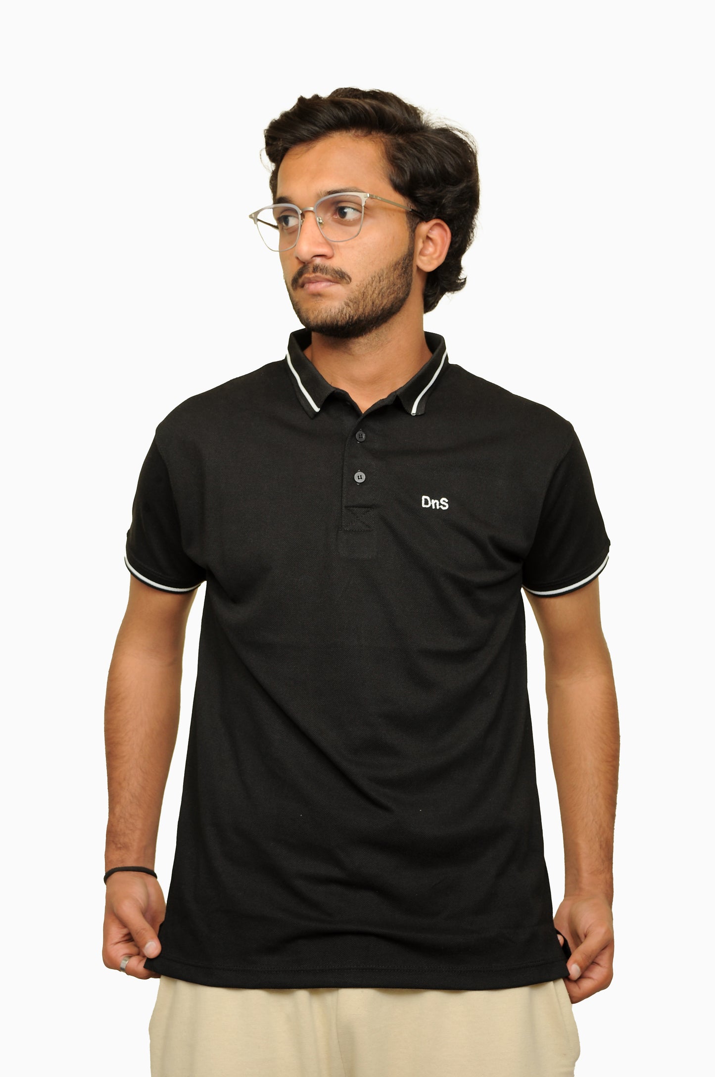 Premium Polo T-shirt Black