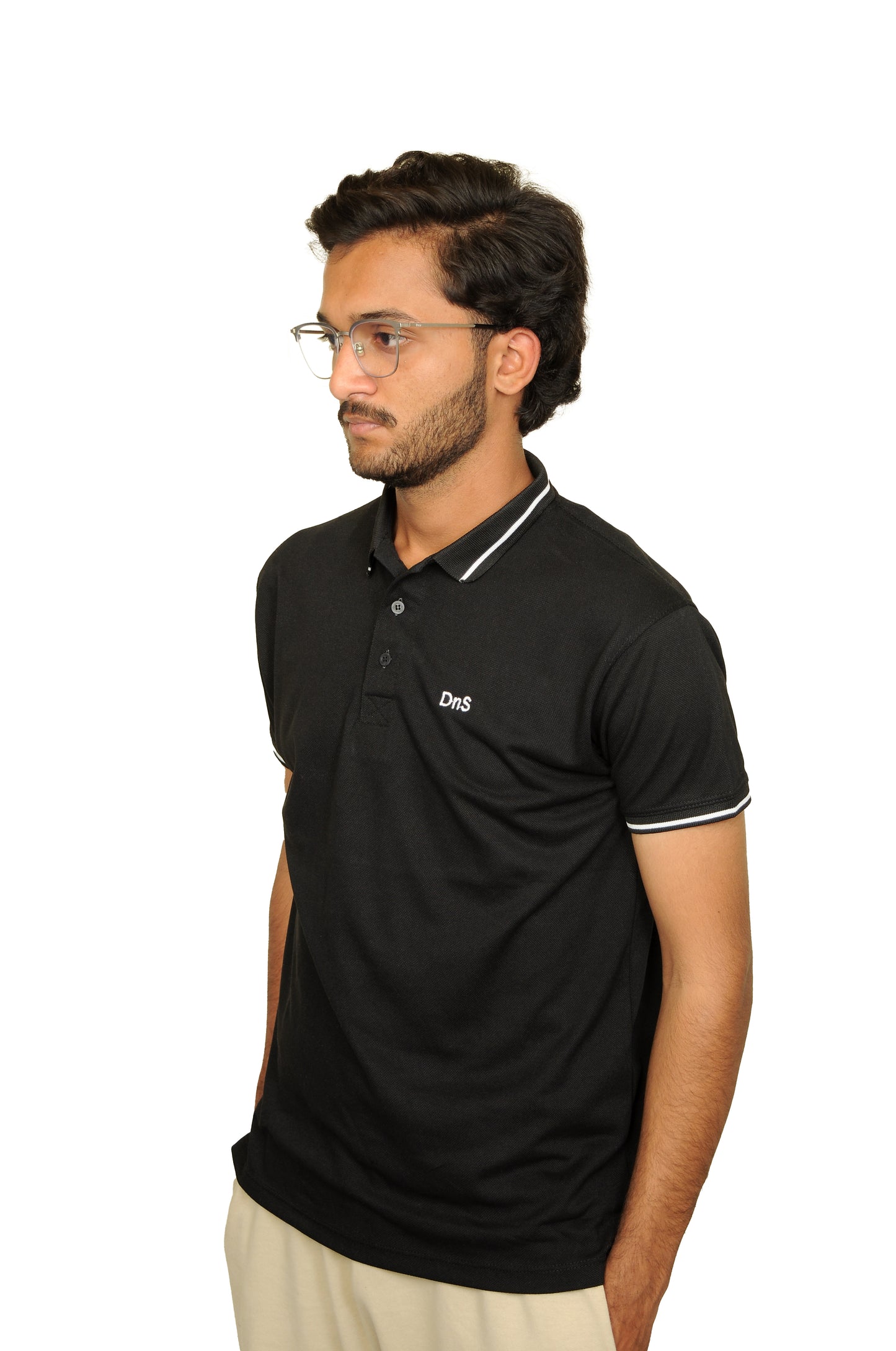 Premium Polo T-shirt Black