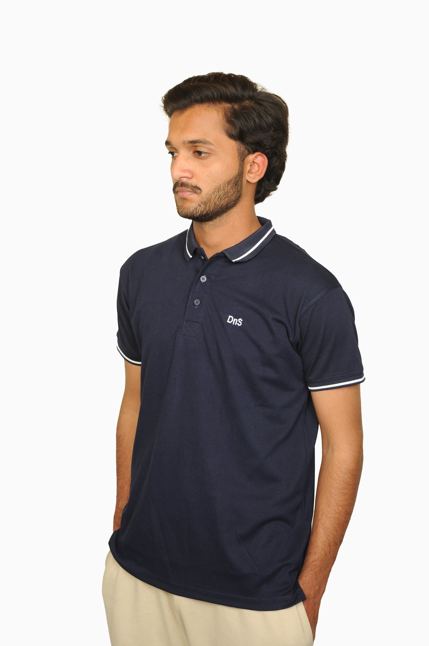 Premium Polo T-shirt Navy Blue