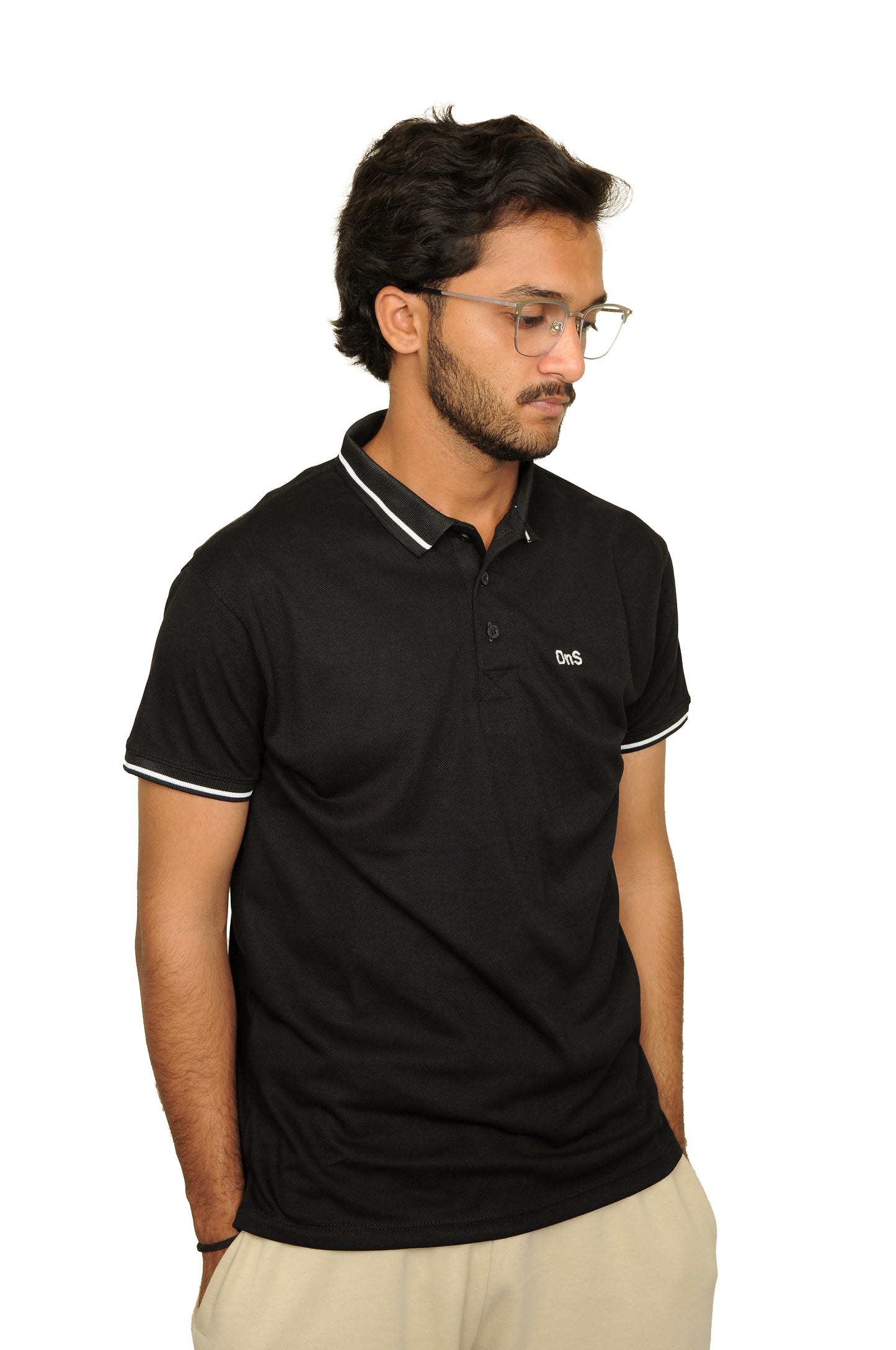Premium Polo T-shirt Black