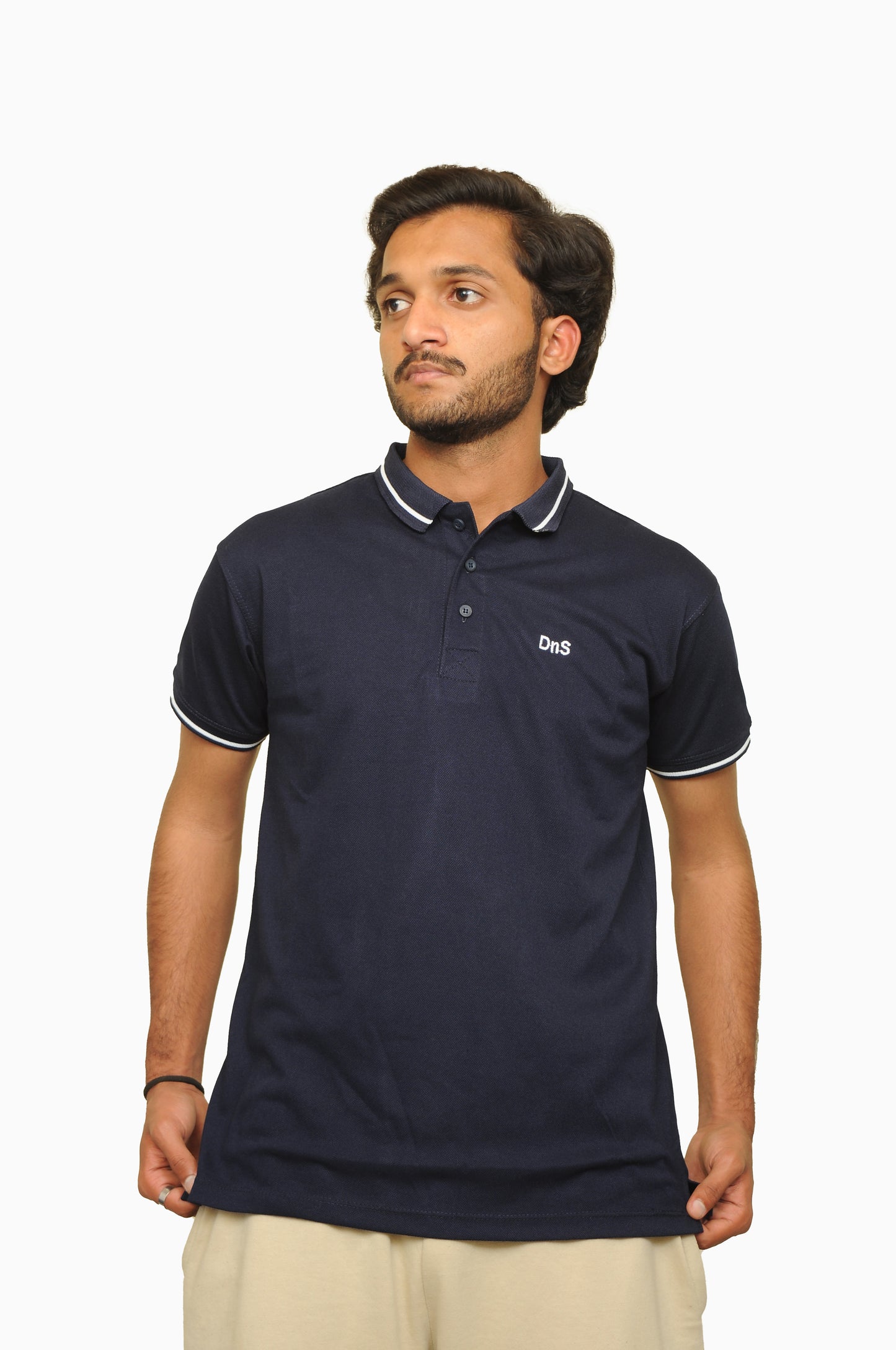 Premium Polo T-shirt Navy Blue